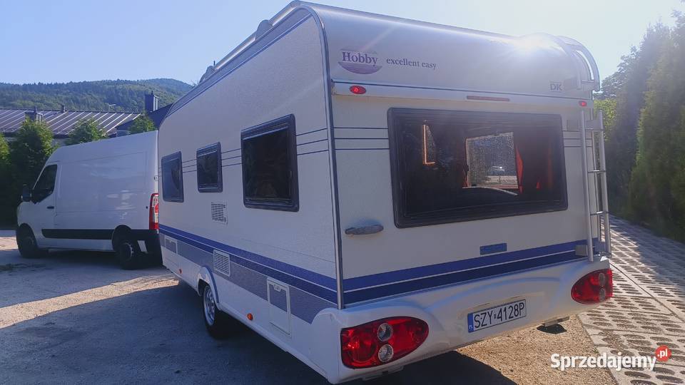 przyczepa kempingowa HOBBY 2007 campingowa Międzybrodzie Bialskie sprzedam