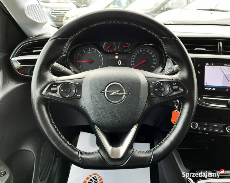 Opel Corsa Ledy NAVI Salon FV 23 Pomarańczowa elektryczne lusterka Rydułtowy