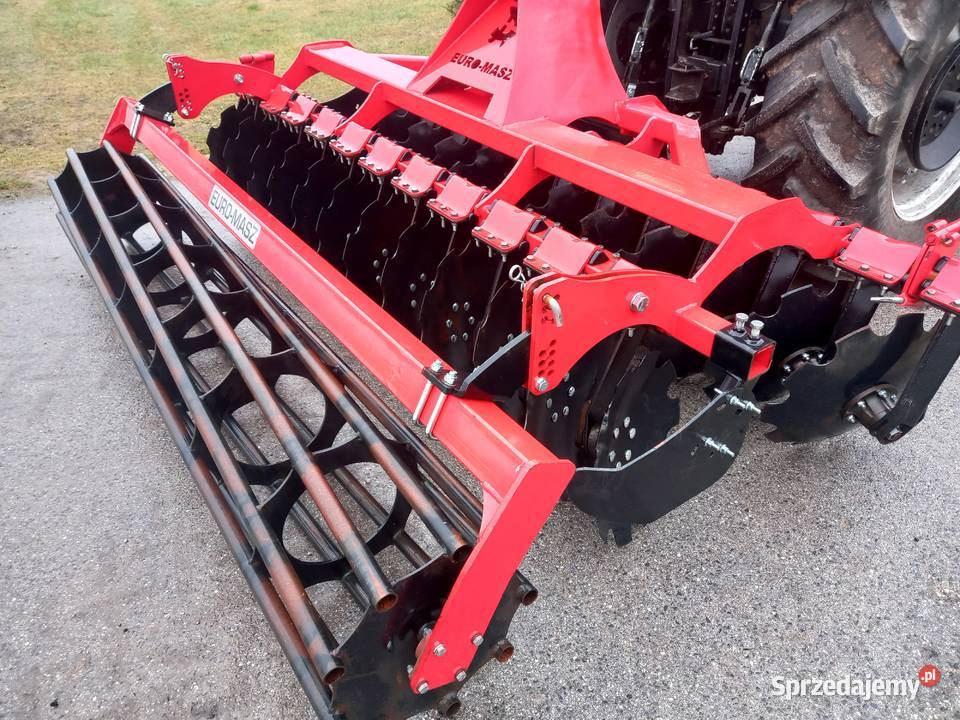 Brona talerzowa NOWA EuroMasz talerzówka agregat nieuszkodzony Izbica Kujawska sprzedam