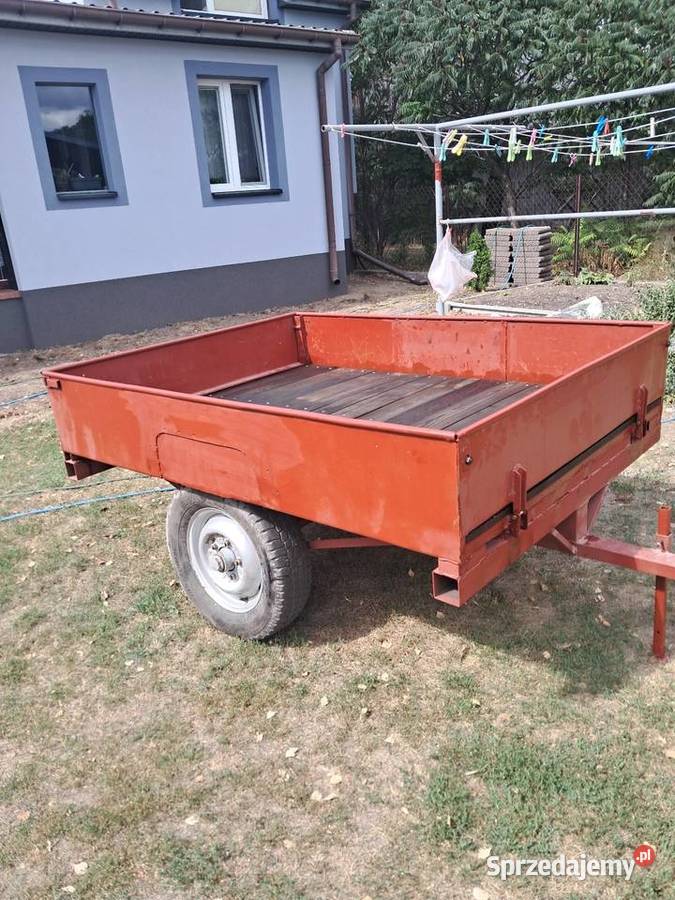 Sprzedam przyczepke jednoosiowa nieuszkodzony Garwolin