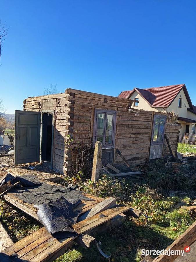 Rozbiórki domów drewnianych stodół szop wymiana