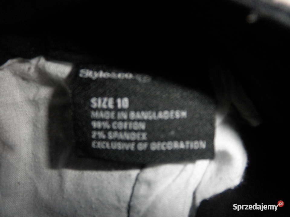 Spodnie czarne Bez wzoru Gdańsk sprzedam