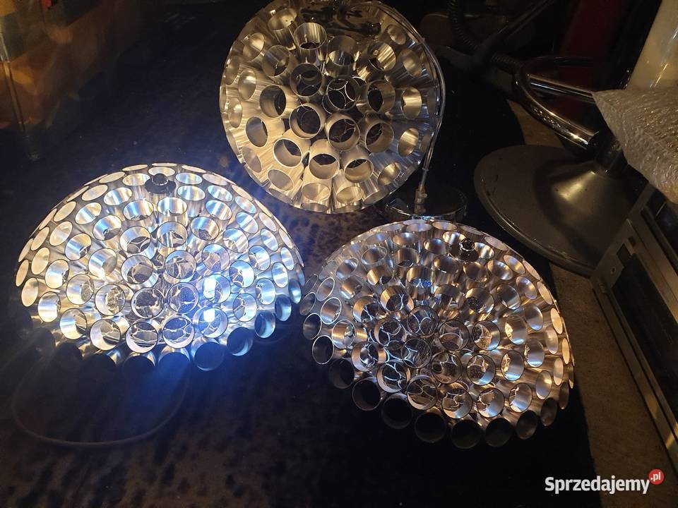 Lampa wisząca z kinkietami