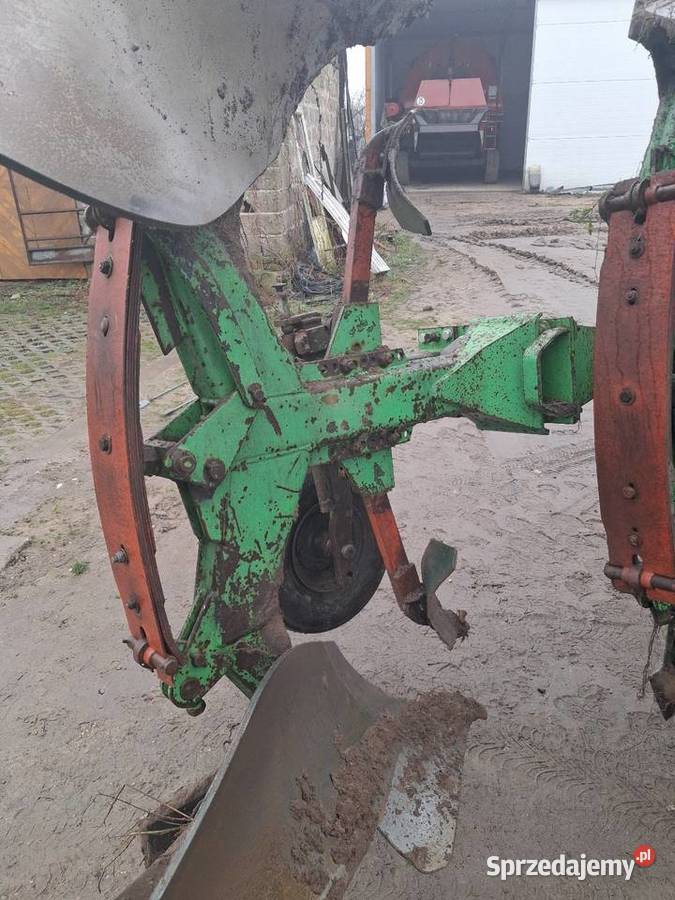 Pług 3 skibowy obrotowy non stop resor Charrues łódzkie Łęczyca sprzedam