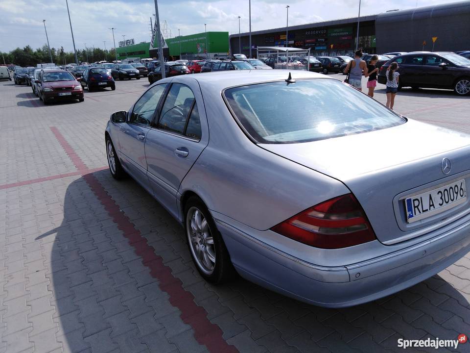 Mercedes klasa S najbogatsza wersja gaz sekwecja Rok produkcji 1998 Mielec