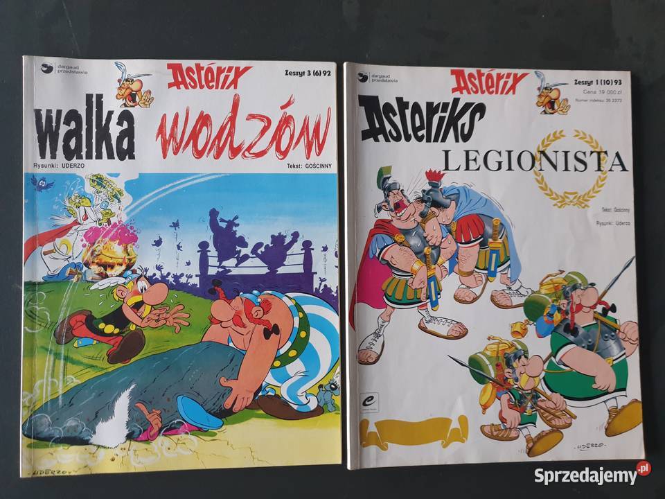 Asterix 8 komiksów pierwsze wydania Gdynia