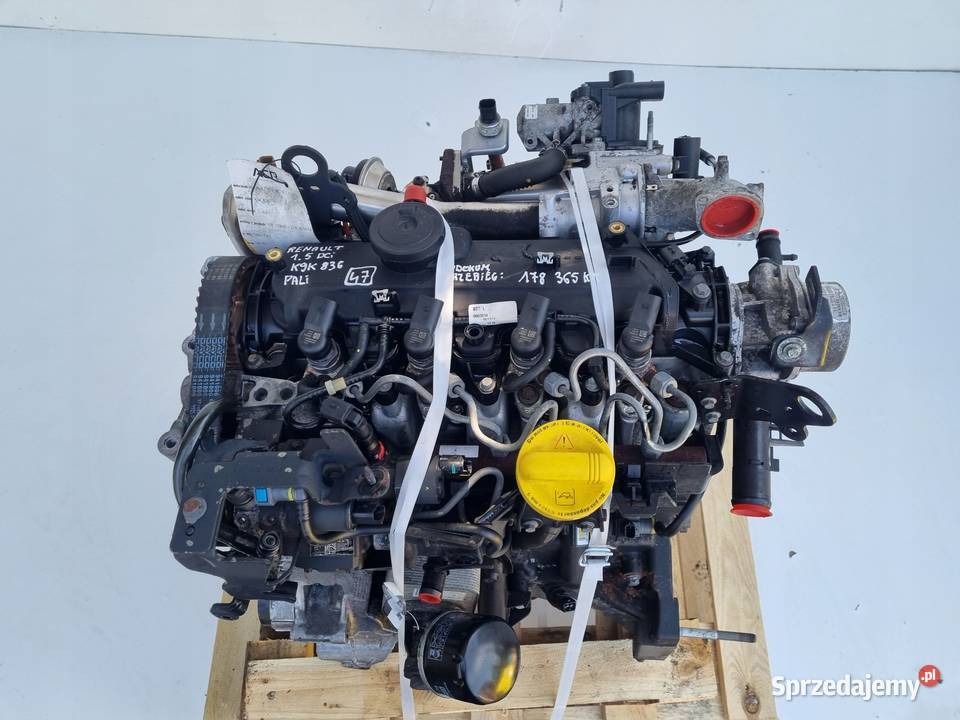 SILNIK KOMPLET Renault Fluence 15 DCI Silniki kompletne Janów