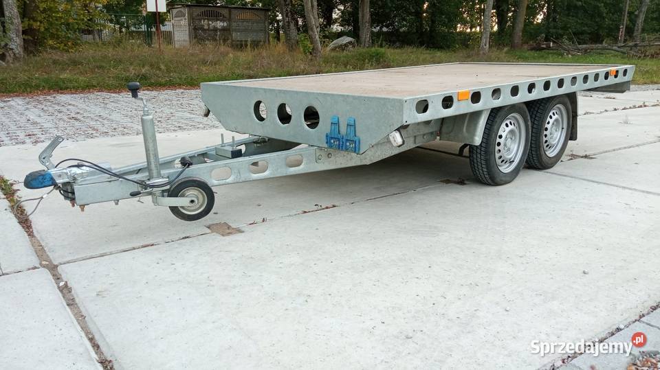 Przyczepka lekka 750 dwuosiowa platforma
