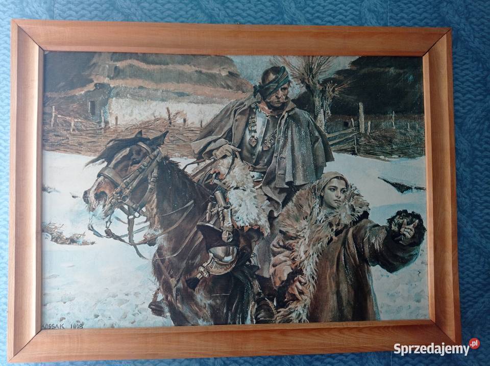 Obraz Kossak Wojciech śląskie Tarnowskie Góry