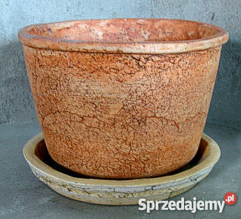 Ceramiczna donica ogrodowa 38x35x30 mrozoodporna Jelenia Góra