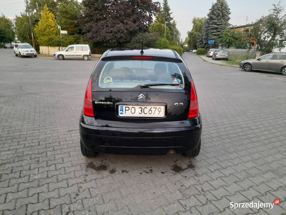 Citroen c3 14 Automat stan klimatyzacja Alu wielkopolskie Poznań sprzedam