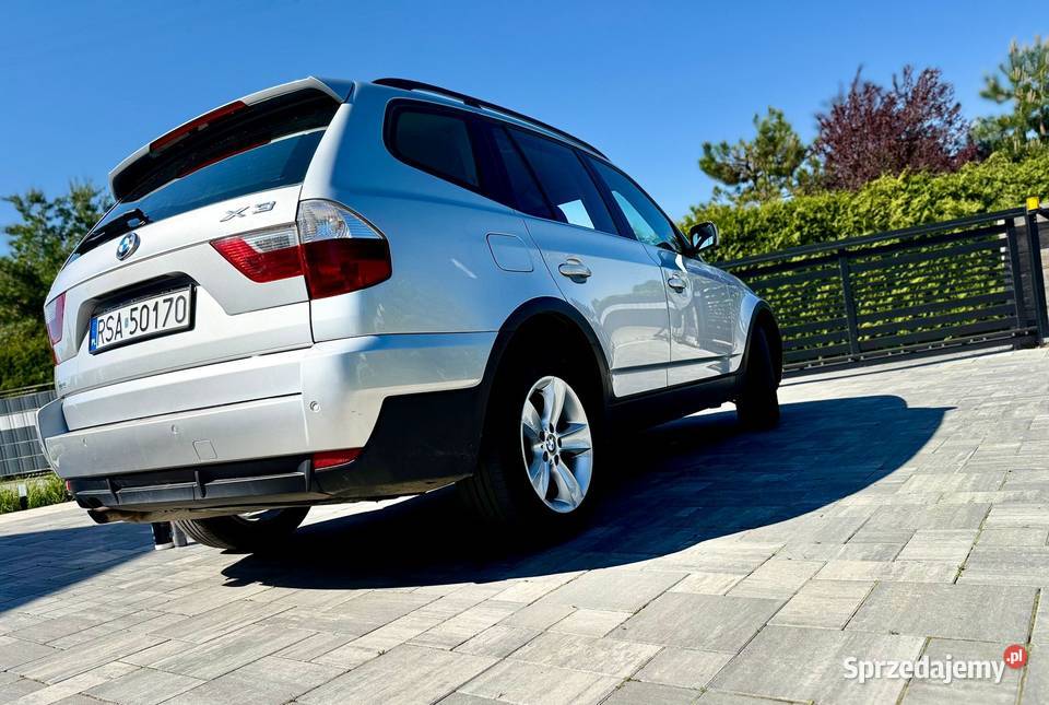 BMW X3 xDrive 20 Diesel 177 4x4 2008 X3 Sanok sprzedam