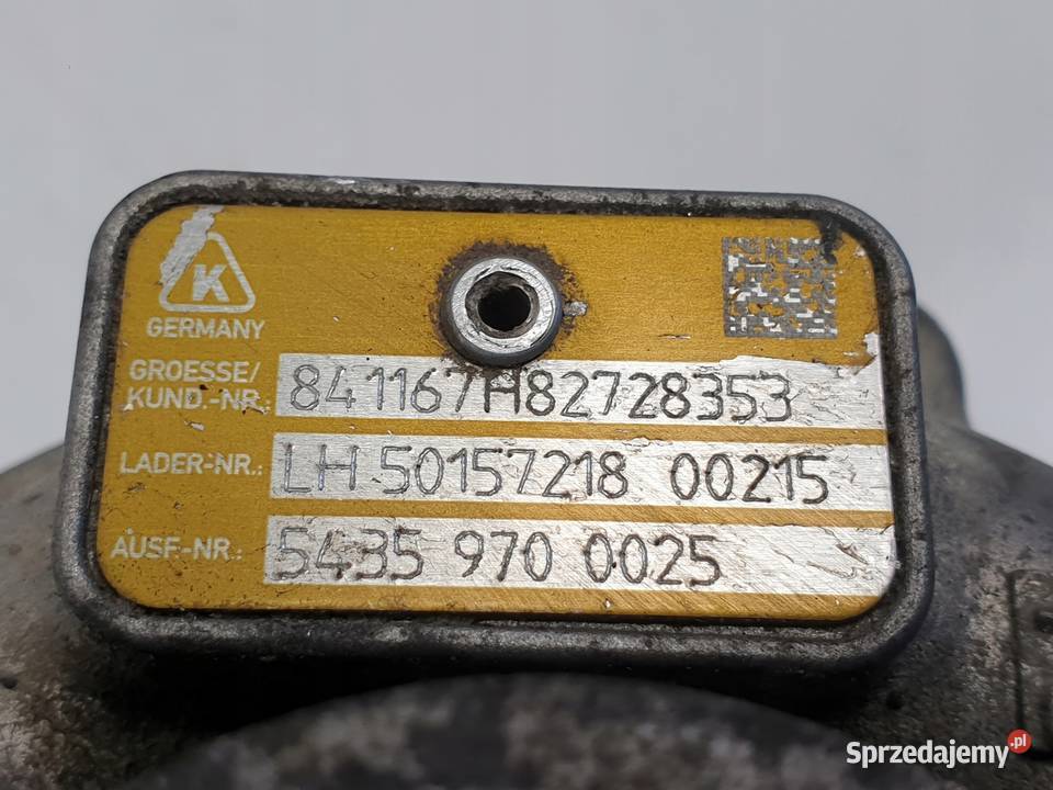 TURBOSPRĘŻARKA Renault Megane III 15 DCI TURBO osobowe Chełm