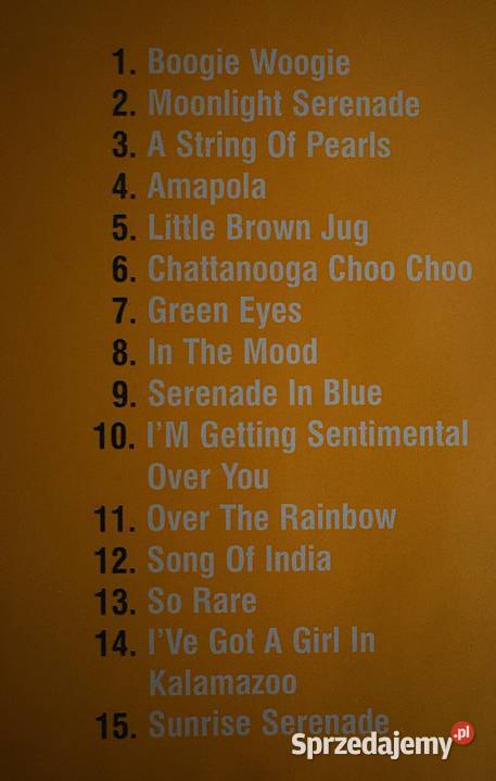 Glenn Miller Moonlight Serenade płyta CD Chełmno