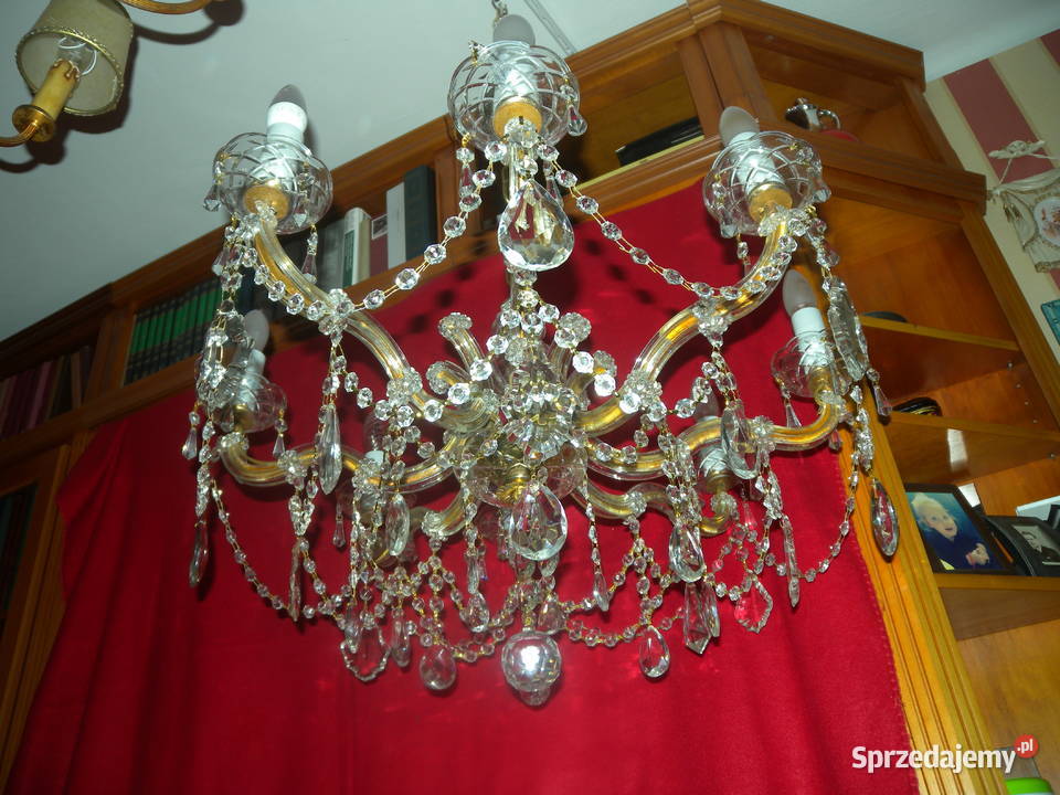 Żyrandol kryształowy Maria Theresa 8 ramienny Katowice