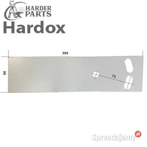 Listwa tylna odkładni HARDOX 172312 do pługa Suwałki sprzedam
