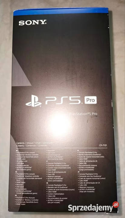 Sony PlayStation 5 PRO Nowa Konsola Gwarancja wielkopolskie