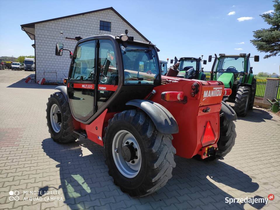Ładowarka Teleskopowa Manitou MLT 630 Turbo Manitou
