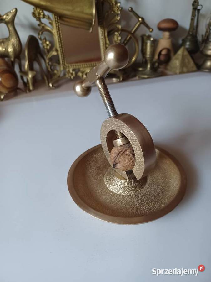 Mosiężny dziadek do orzechów śruba Pozostałe