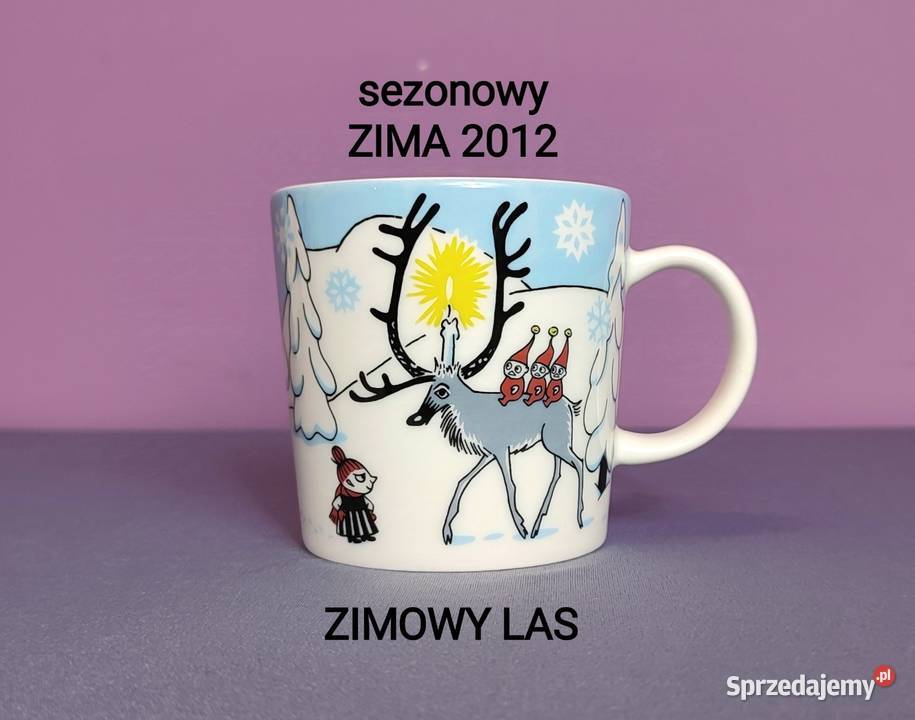 Muminki KUBEK Moomin Arabia Finland sezon ZIMA Jasień