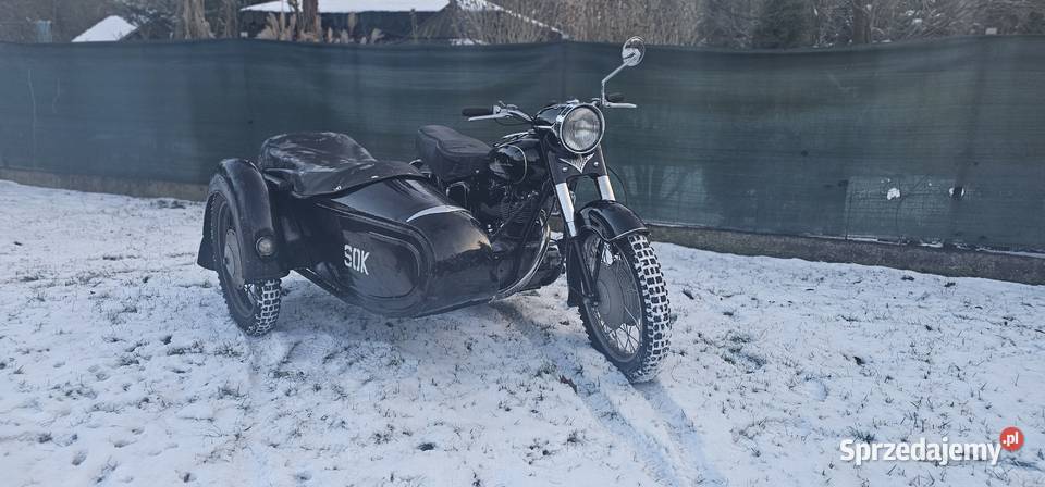 Junak m10 z koszem bocznym wózkiem dolnośląskie Wrocław