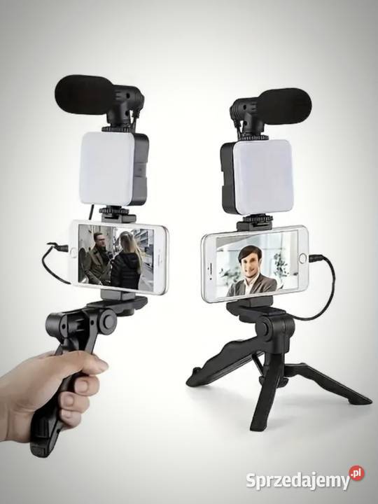 Zestaw statyw do nagrywania i streamingu Pozostałe Telefony i Akcesoria Wrocław