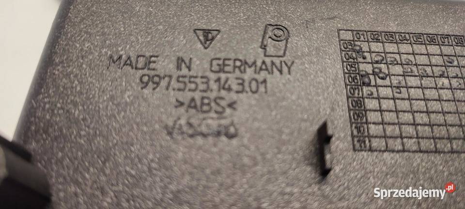 PORSCHE CAYMAN S 987 SCHOWEK KONSOLI 99755314301 osobowe