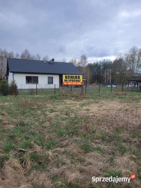 Działka koło Zalesia Górnego Łbiska sprzedam