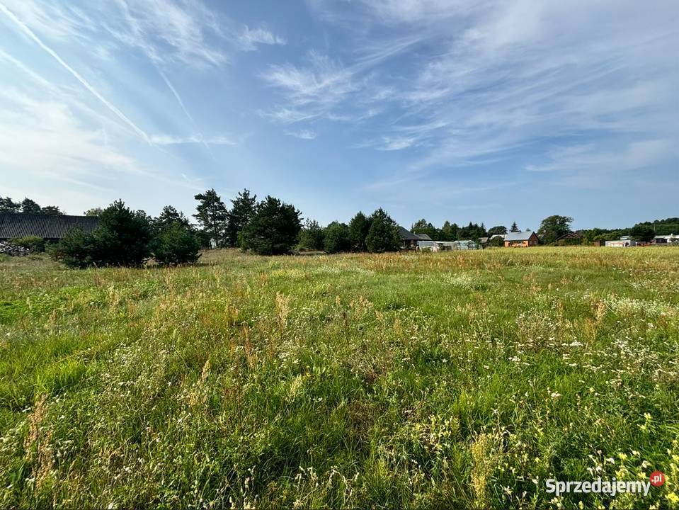 Działka budowlana z mpzp Poniatowo 65 000