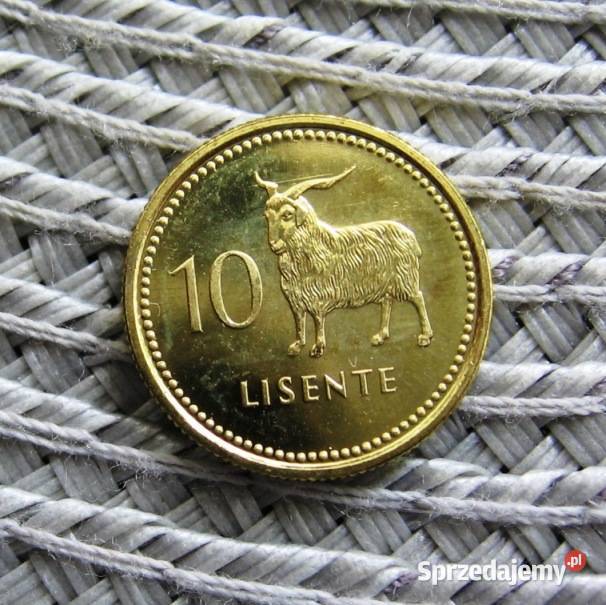 Lesotho 10 Lisente 2010r Mennicza Kalisz