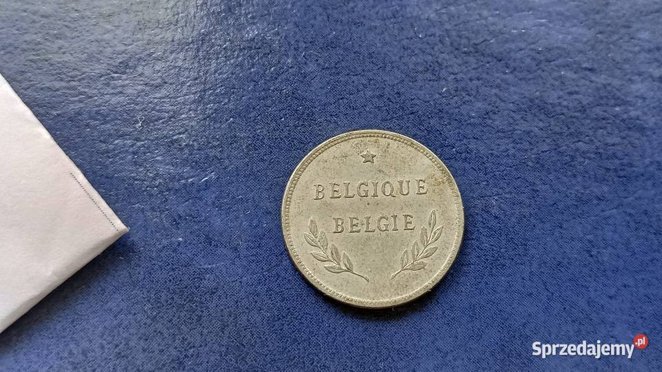Stare monety 2 frank 1944 Belgia Numizmatyka podkarpackie Lesko