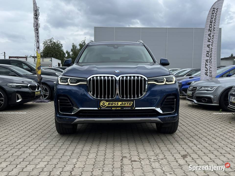 BMW X7 2019 benzyna mazowieckie