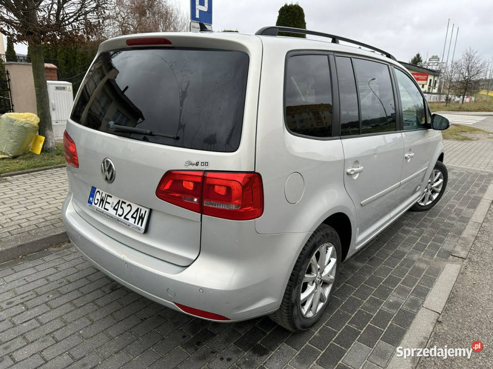 Volkswagen Touran 5 miejsc podg fotele garażowany Wejherowo