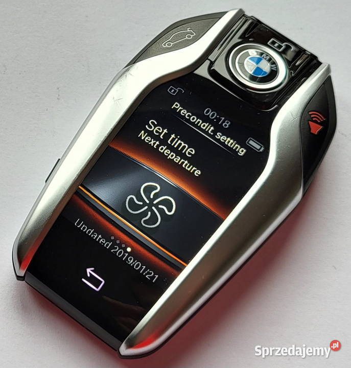 PILOT KLUCZYK BMW X7 G07 DIGITAL DISPLAY SMART
