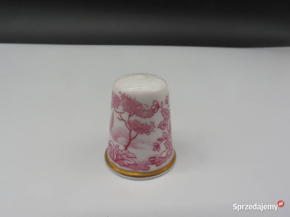 Naparstek z porcelany kostnej Fine Bone China Porcelana i szkło Raszków sprzedam