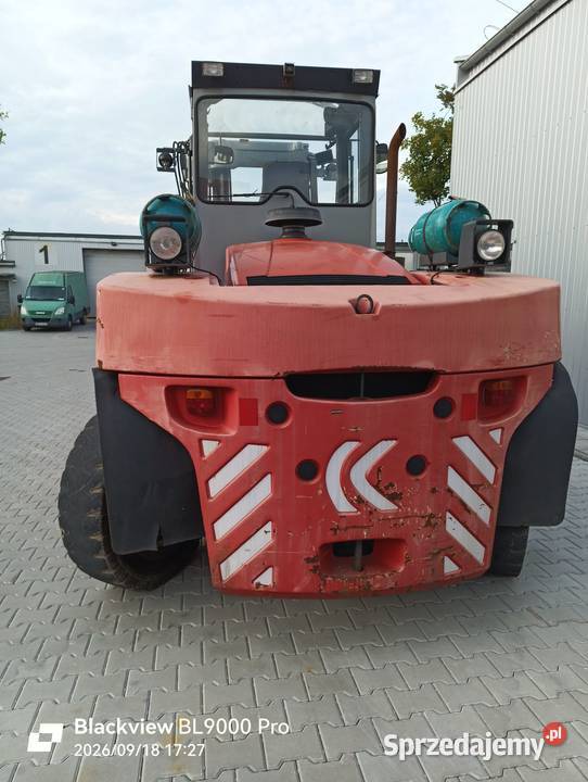 KALMAR wózek widłowy dużych udźwigów Kalmar Dębe Wielkie