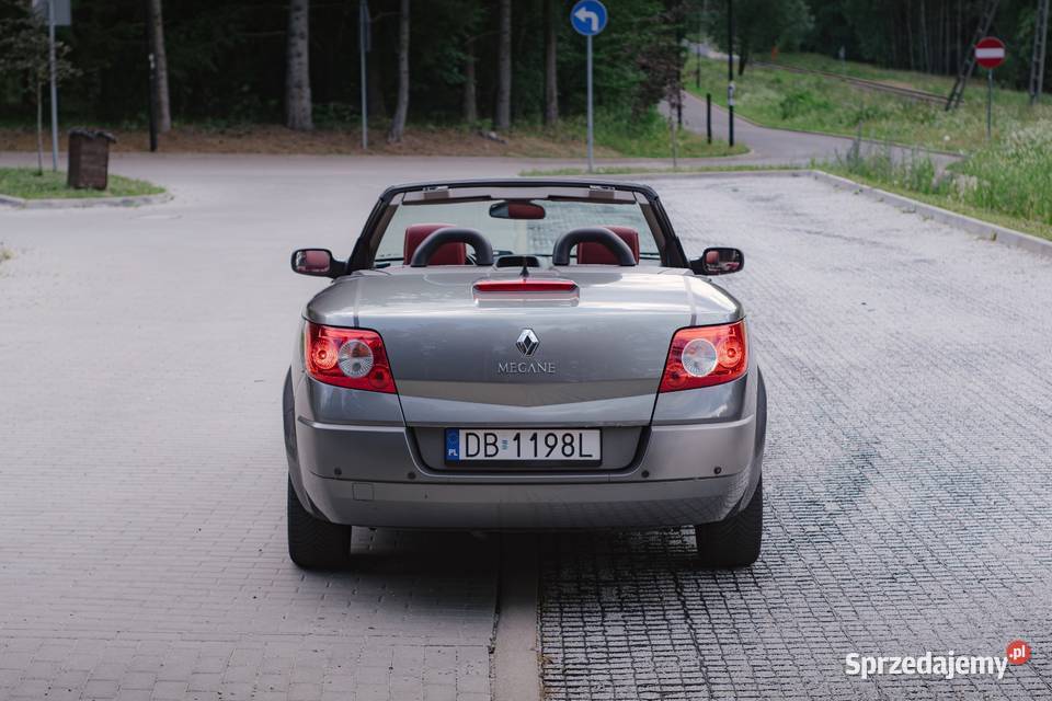 Renault Mgane II CC Karmann 16 16V 170 Cabrio światła przeciwmgielne dolnośląskie Wałbrzych