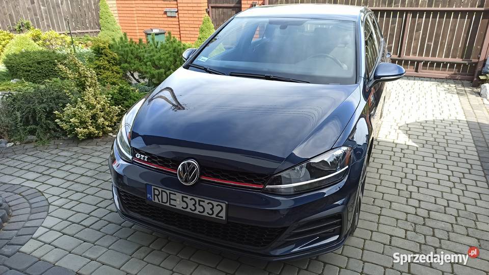 Golf GTI 7 VII 2018r lift 245 manual 6biegowy poduszka powietrzna Pilzno