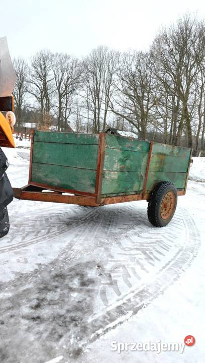 Dwukółka do ciągnika klatka przyczepka przyczepa lubelskie