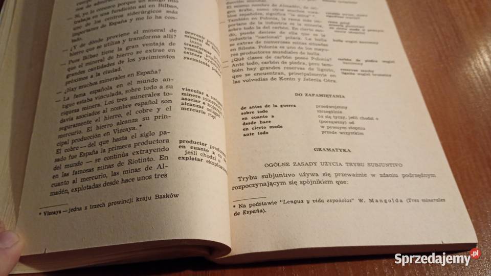 Język hiszpański zaawansowanych Oskar Perlin wyd Książki i Podręczniki Gdańsk