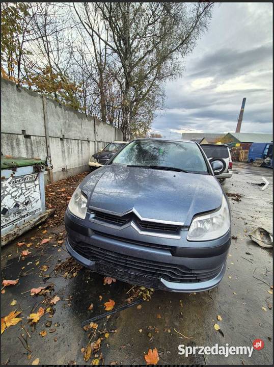 Citroen c4 2007 14B maska zderzak na częśc Rok produkcji 2007