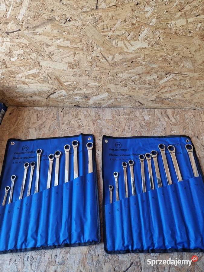 KLUCZE OCZKOWE Z GRZECHOTKĄ KOMPLET 819mm ZESTAW