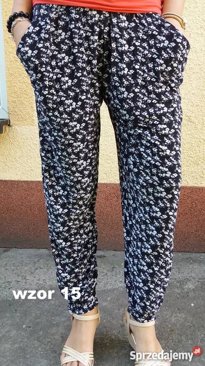 Alladyny szerokie spodnie przewiewne uniwersal Kratka Olkusz sprzedam