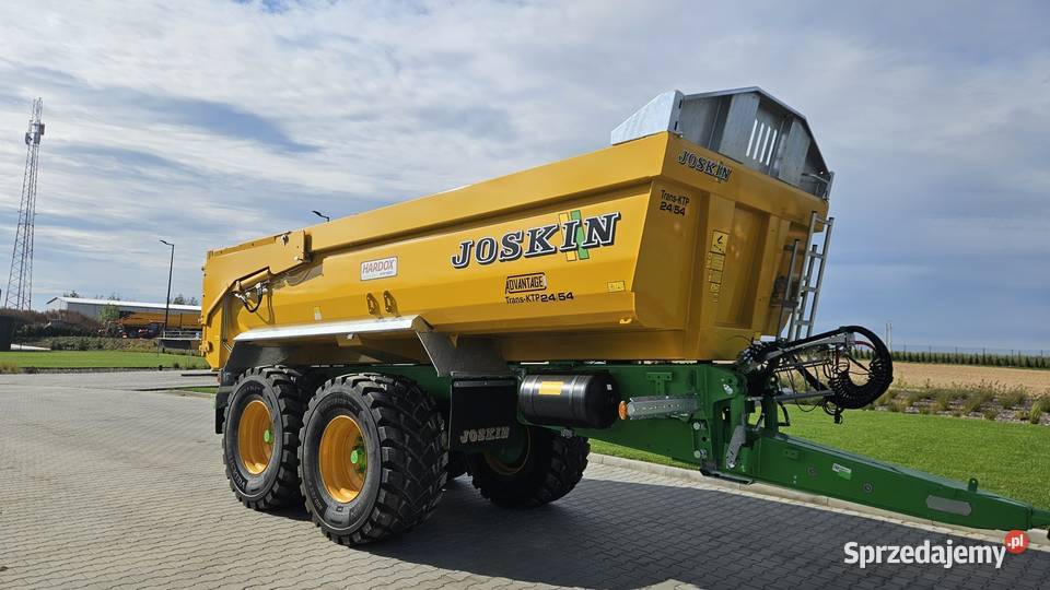 Przyczepa skorupowa Joskin TransKTP 2454 Strzeszkowice Duże