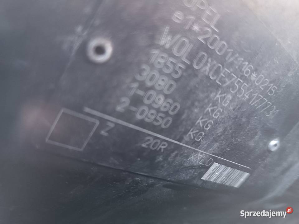 Opel Meriva A 2005 zderzak przedni Z20R Rok produkcji 2005 Częstochowa