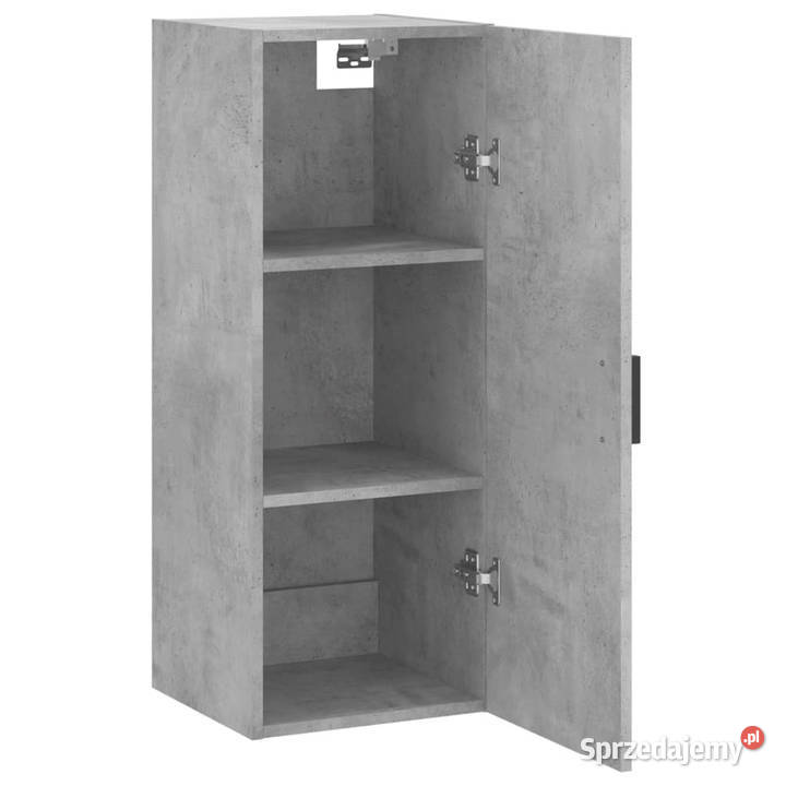 Szafka wisząca szarość betonu 345x34x90 WM828856 mazowieckie Warszawa