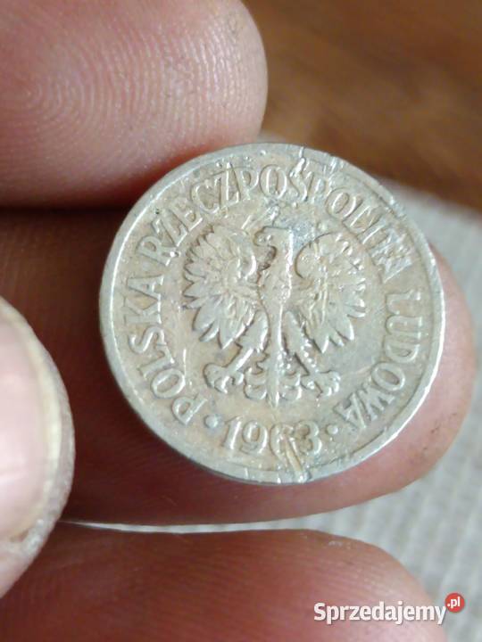 Sprzedam monete 10 groszy 1963 hhhh Numizmatyka lubelskie Chełm