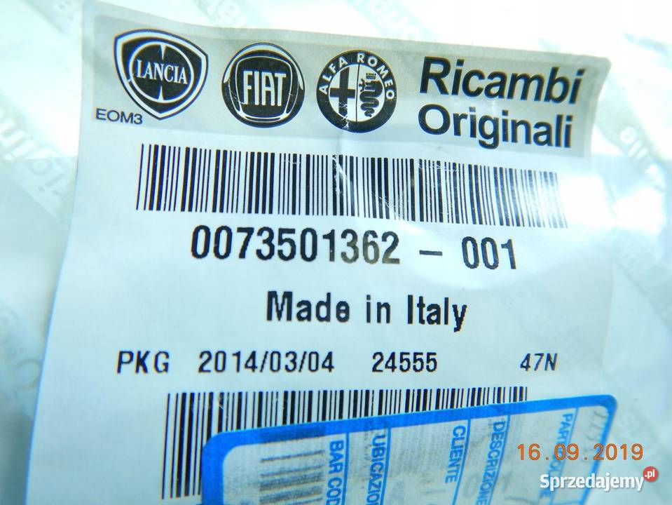 USZCZELKA KOLEKTORA WYDECHOWEGO FIAT 500 07 12 osobowe lubelskie sprzedam