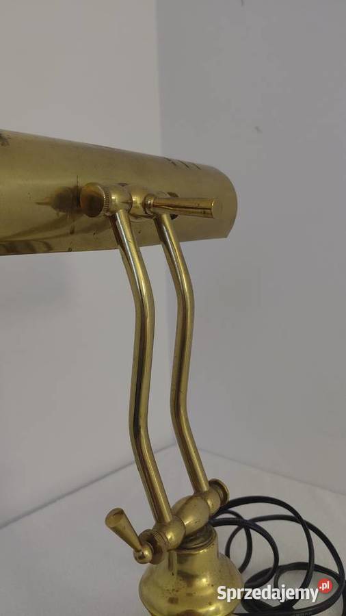 Lampa Bankierska biurkowa Krzykawa