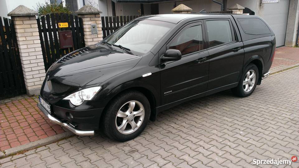 SsangYong Actyon SPORT 20 diesel 141 sport 4x4 czujnik parkowania Białystok